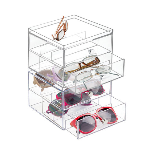 iDesign Schubladenbox transparent iDesign | stapelbar