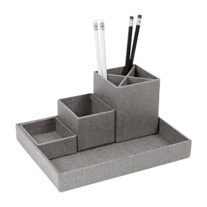 Schreibtisch-Organizer 4-teilig Bigso - Nordic Feel