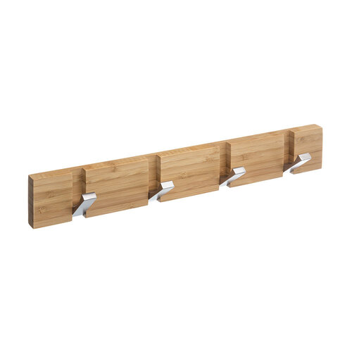 Five® Bambus-Garderobe mit 4 Klapphaken Five®