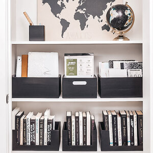 The Home Edit Aufbewahrungsset Aufbewahrungsboxen Holz Büro The Home Edit Aufbewahrungsset Aufbewahrungsboxen Holz Büro The Home Edit