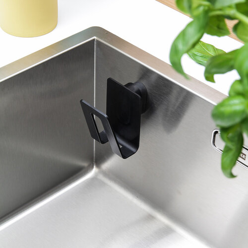 Happy Sinks Schwammhalter magnetisch bio schwarz - Happy Sinks