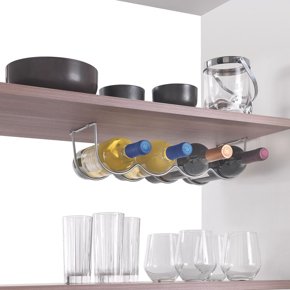 Unter Schrank Schneidebrett Halterung - Metall Organizer 26,5x30x6cm