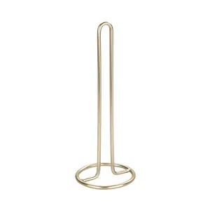 Goldener Küchenrollenhalter Wenko