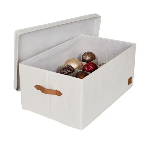 Store It Aufbewahrungsbox für Weihnachtskugeln beige 30 Kugeln Store It