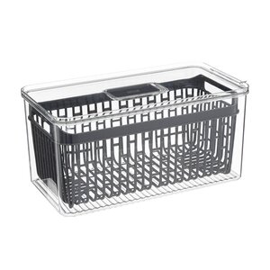 Stapelbares Kühlregal medium mit 1 Siebkorb Five®