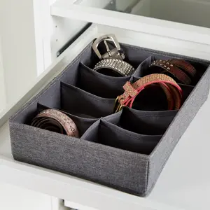 Schubladen-Sortierkörbe grau Store It