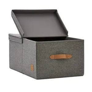 Aufbewahrungsbox grau Kleiderschrank extra groß Store It