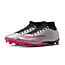 Nike Zoom Mercurial Superfly 9 Academy FG Voetbalschoenen - Zilver Roze