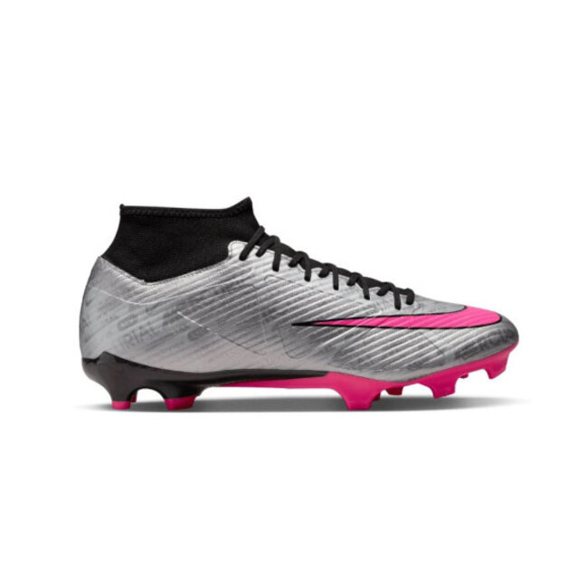 Nike Zoom Mercurial Superfly 9 Academy FG Voetbalschoenen - Zilver Roze