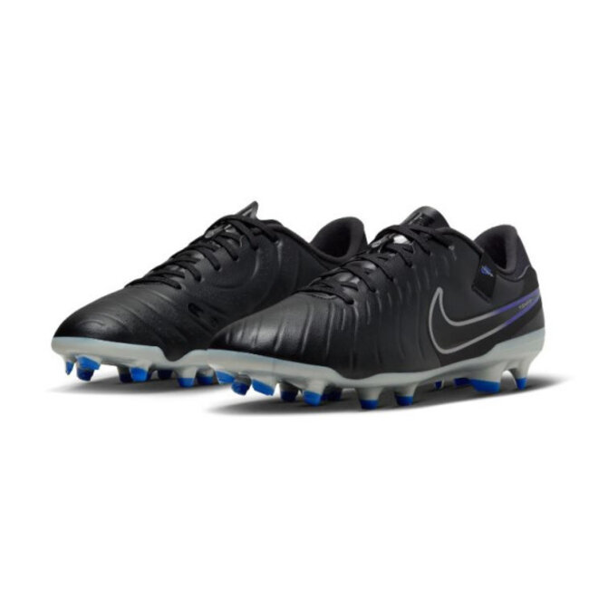 Nike Tiempo Legend 10 Academy MG Voetbalschoenen Zwart Blauw