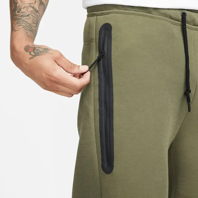 Nike Tech Fleece Shorts Groen