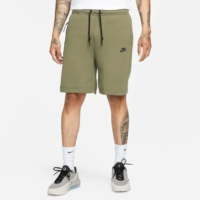 Nike Tech Fleece Shorts Groen