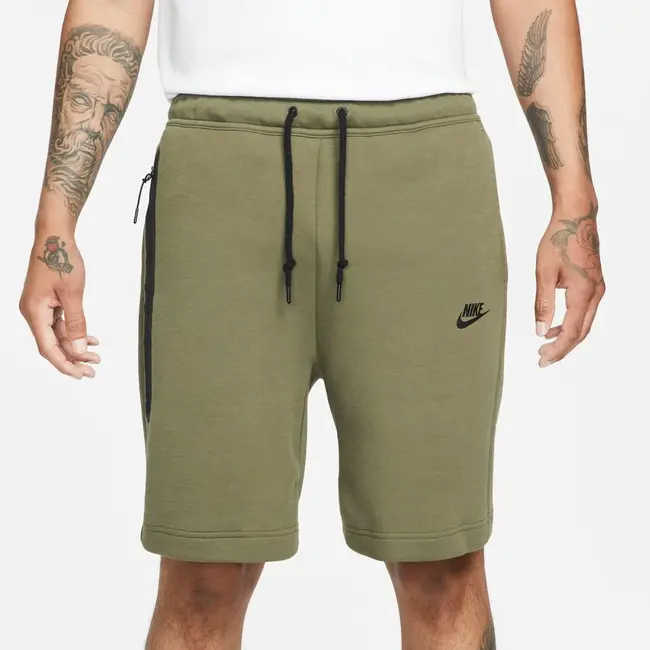 Nike Tech Fleece Shorts Groen