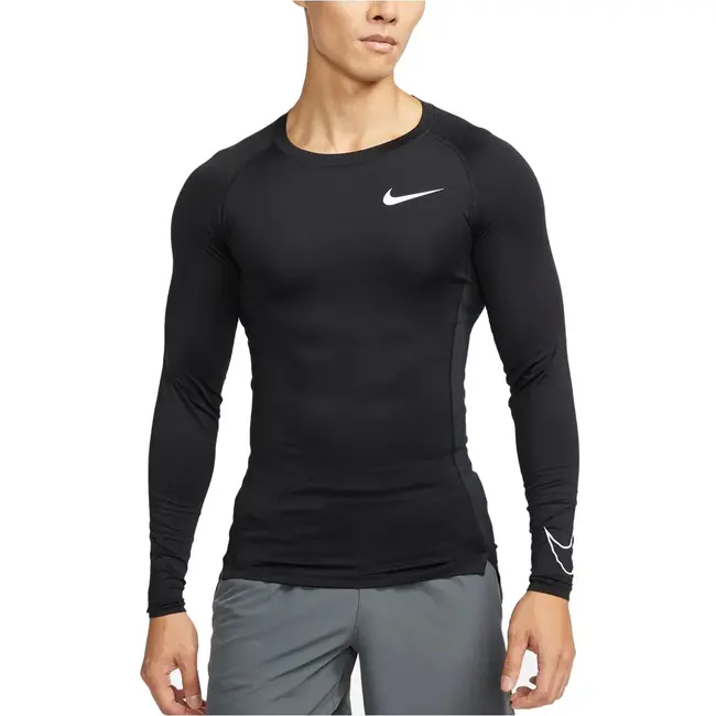 Nike Pro Dri-FIT Tight Sportshirt Longsleeve Heren