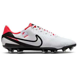 Nike Legend 10 Academy FG/MG Voetbalschoenen Wit/Rood