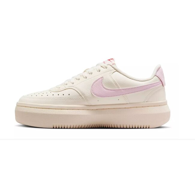 Nike Court Vision Alta Wit Roze- Damesschoenen