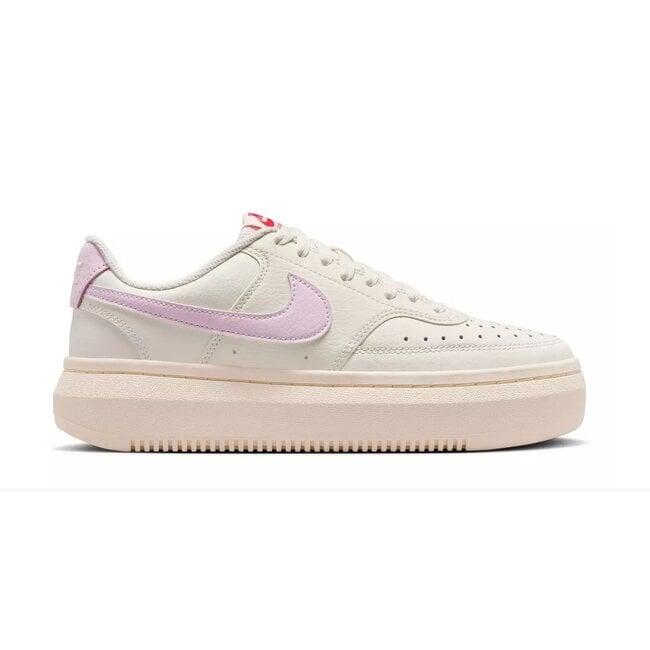 Nike Court Vision Alta Wit Roze- Damesschoenen