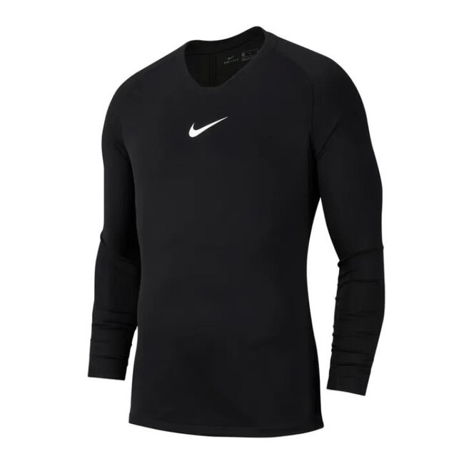 Nike Dri-Fit Park Ondershirt Lange Mouwen Zwart