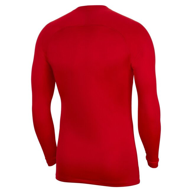 Nike Dri-FIT Park Ondershirt Lange Mouwen - Rood Wit