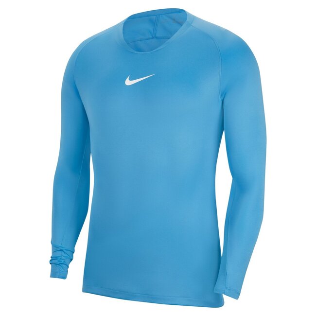 Nike Dri-FIT Park Ondershirt Lange Mouwen - Lichtblauw Wit