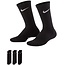 Nike Everyday Cushioned Crew 3-Pack Zwart