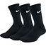 Nike Everyday Cushioned Crew 3-Pack Zwart