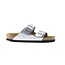 Birkenstock Arizona Birko-Flor Zilver Smal Voetbed Dames Slipper