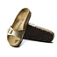 Birkenstock Madrid Birko-Flor Goud Smal Voetbed Dames Slipper