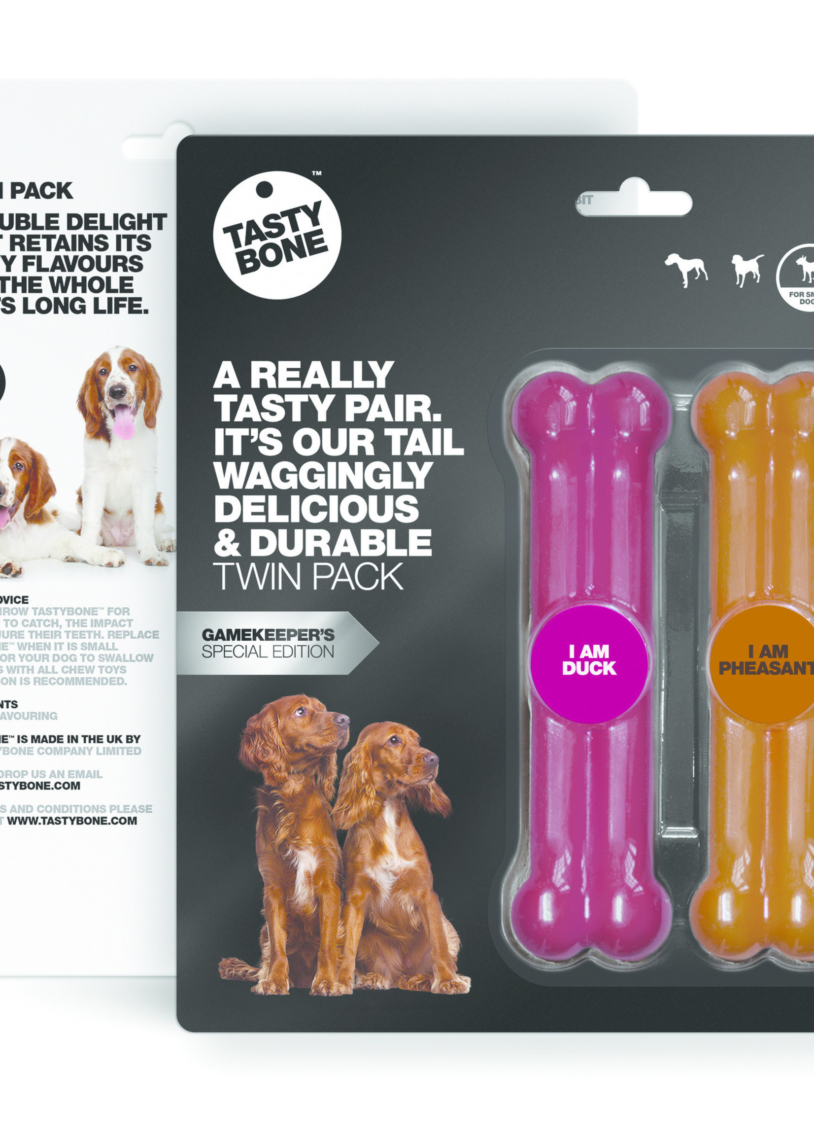 Tasty Bone Twinpack Game - Duck & Pheasant