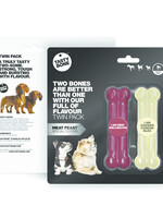 Tasty Bone Twinpack Meat - Beef Wellington & Chicken Cordon Bleu
