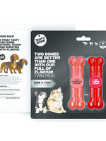 Tasty Bone Twinpack Surf 'N' Turf - BBQ Prawn & T-Bone Steak