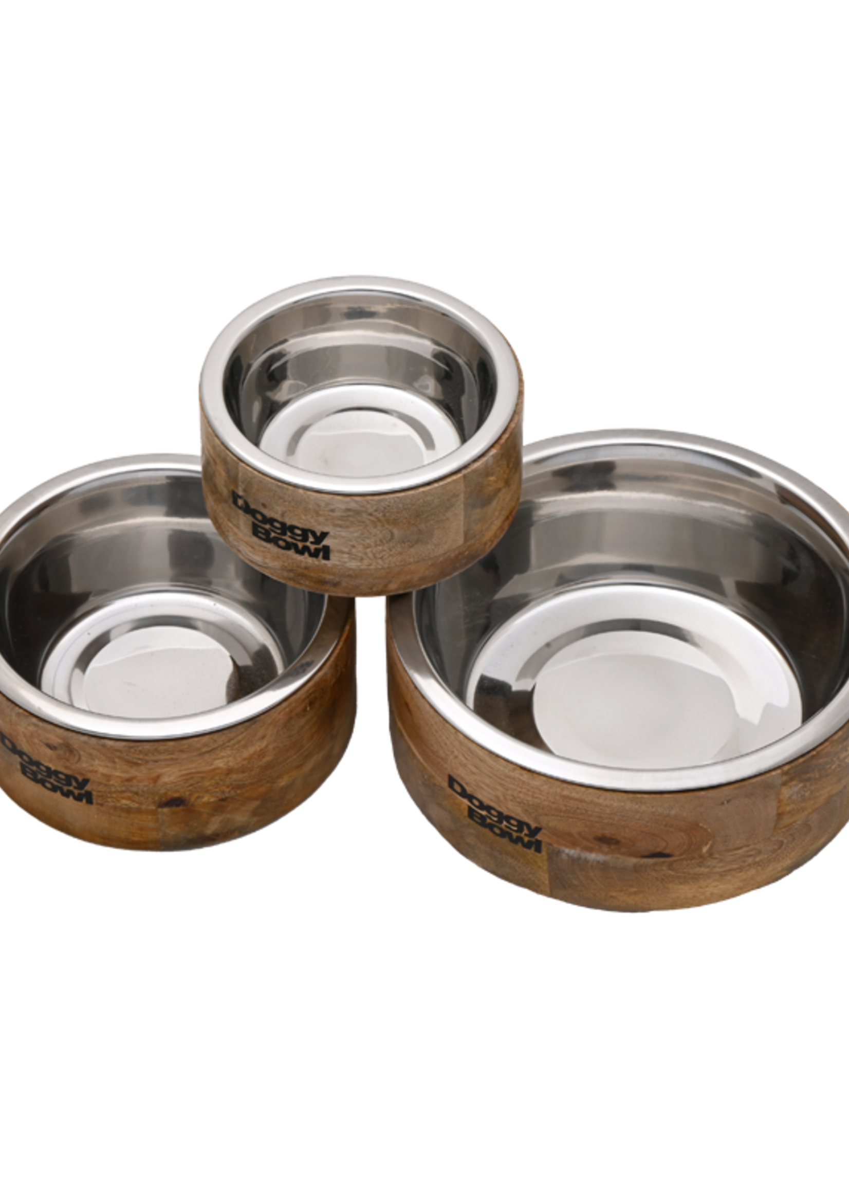 Pet Joy The DoggyBowl Bamboo Round