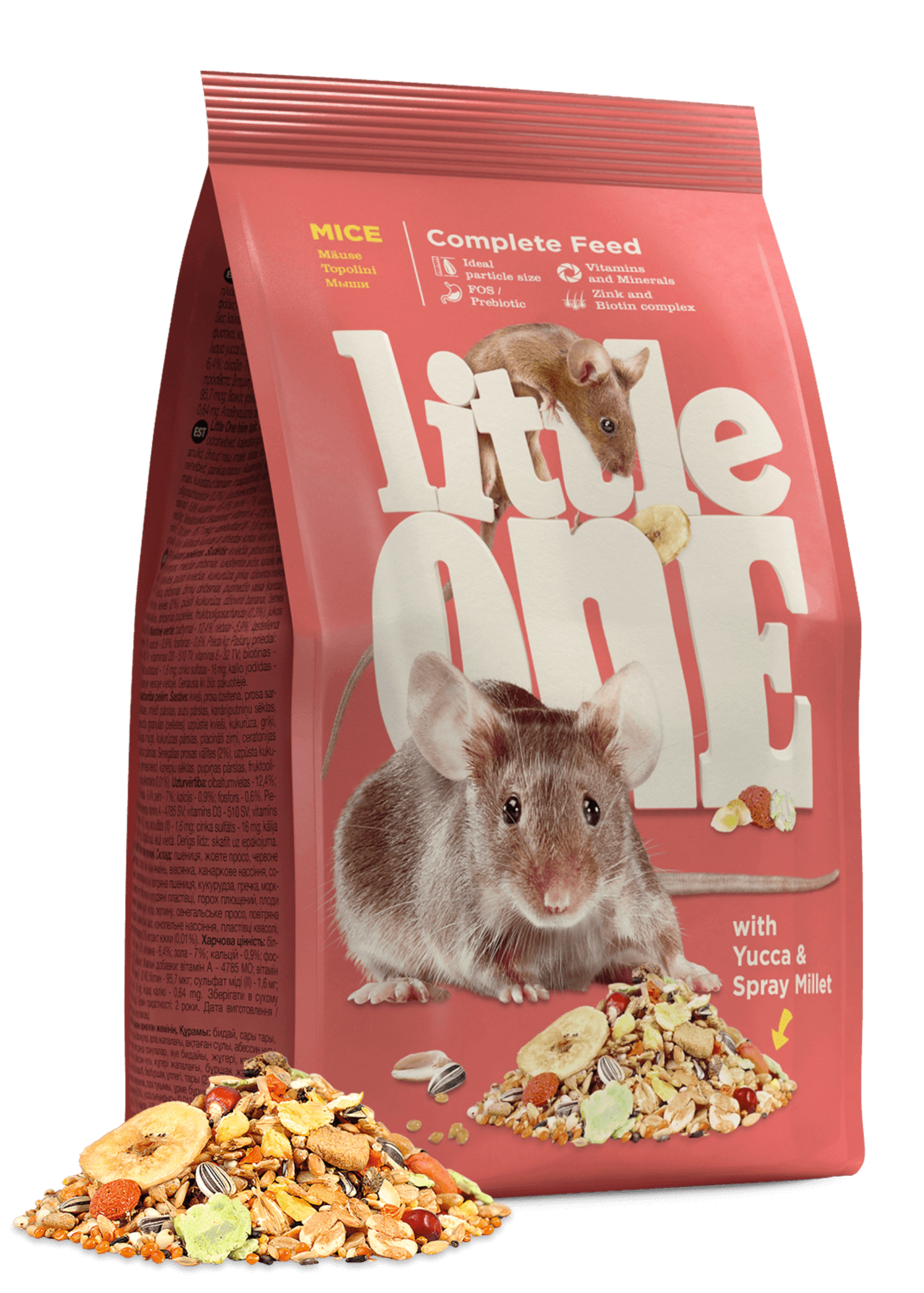 Little One Little One voer voor muizen, 400 g