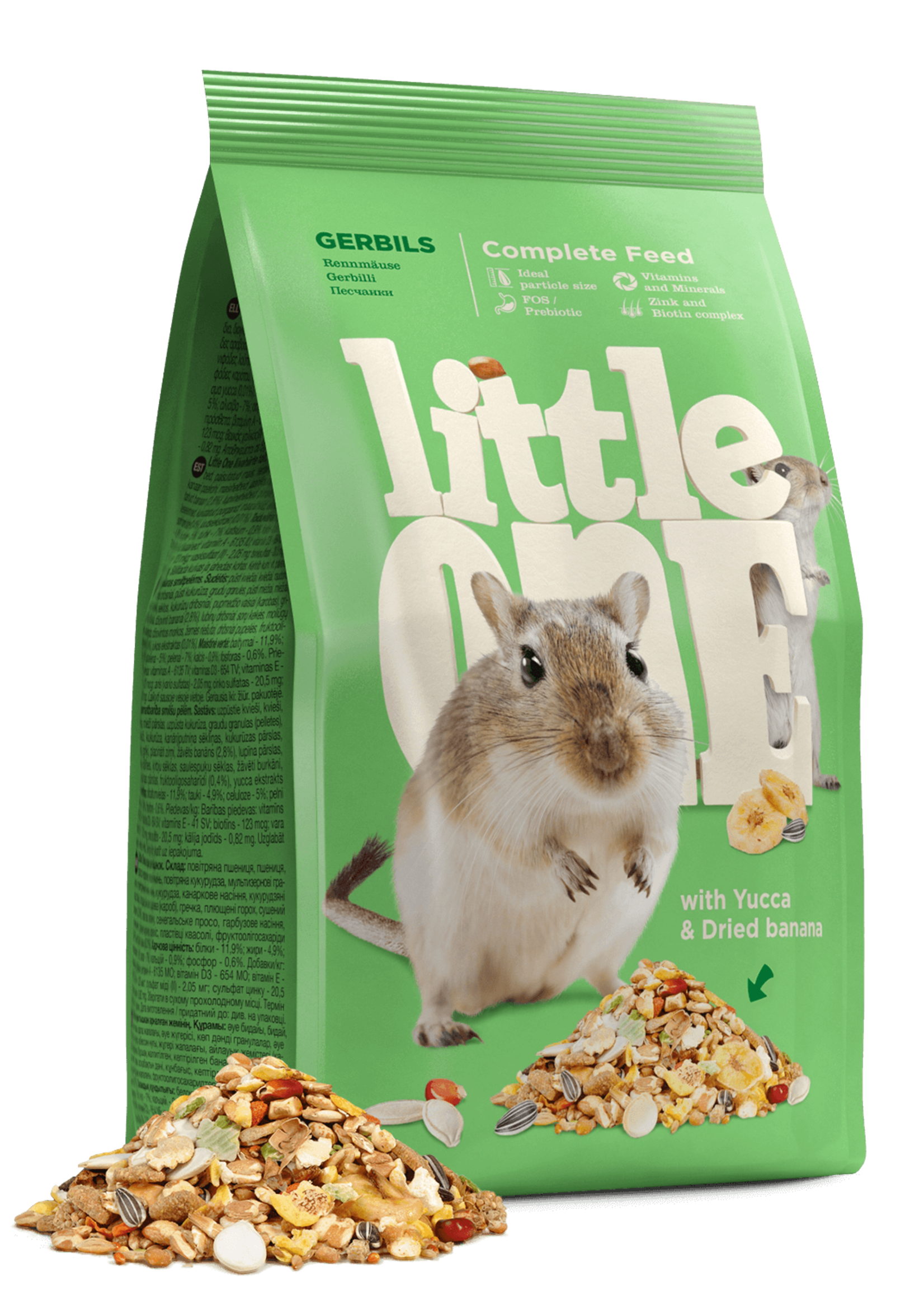 Little One Little One voer voor woestijnratten, 400 g