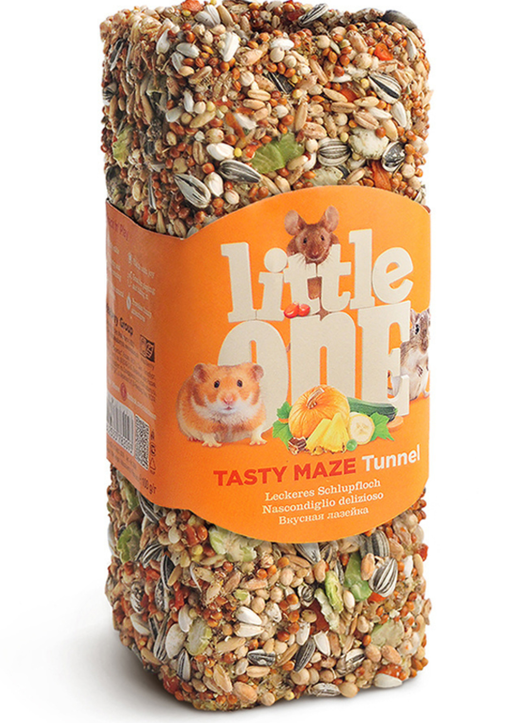 Little One Tunnel kleine traktatie-speeltje voor hamsters, ratten, muizen, 100gr