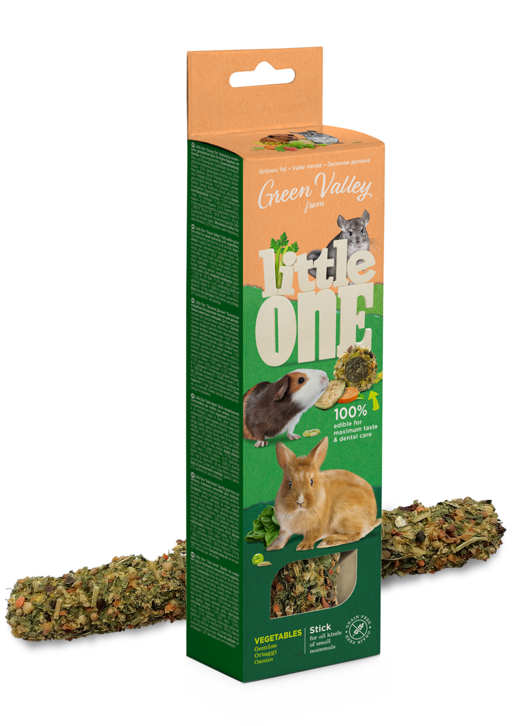 Little One Graanvrije knabbelsticks met groente 1x130 gr