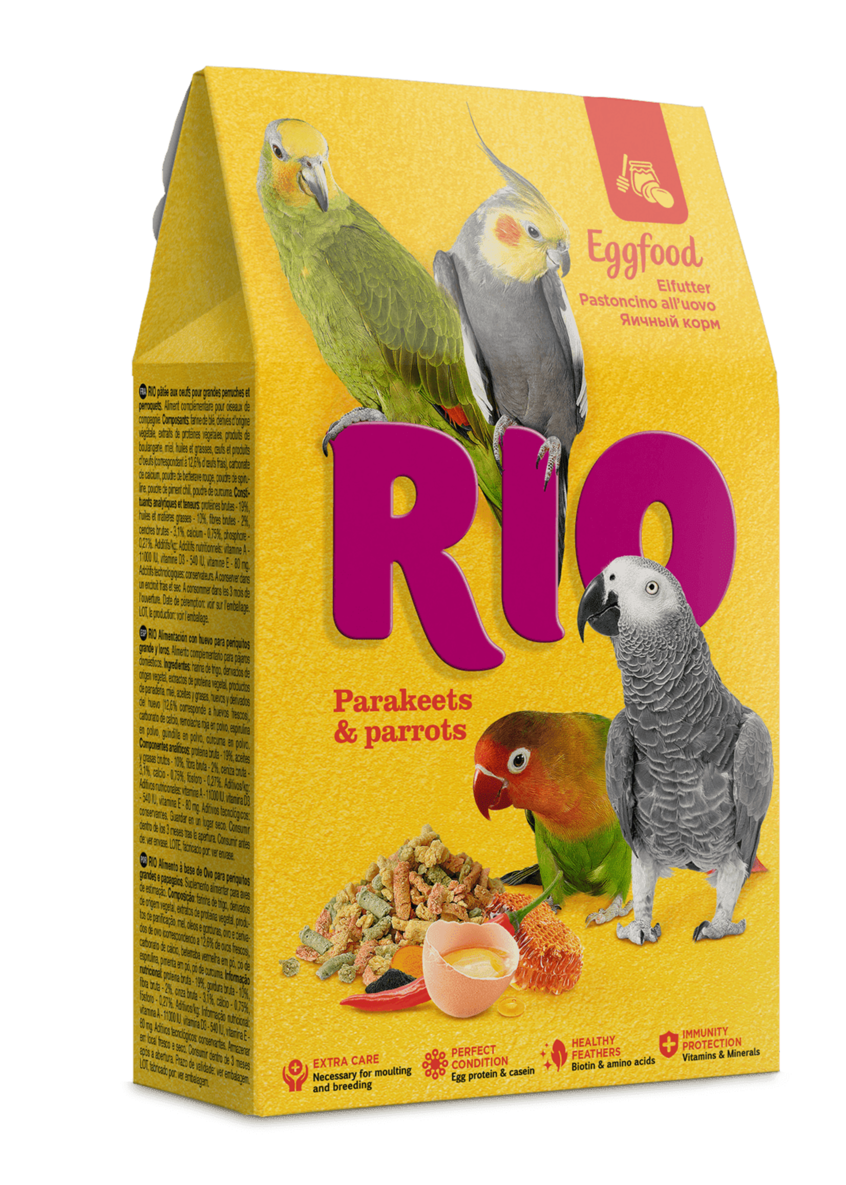 RIO Krachtvoer voor parkieten en papegaaien, 250 g