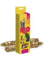 RIO Sticks voor parkieten met tropisch fruit, 2x75 gr