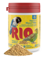 RIO Vitamine en minerale pellets voor parkieten, 120 gr
