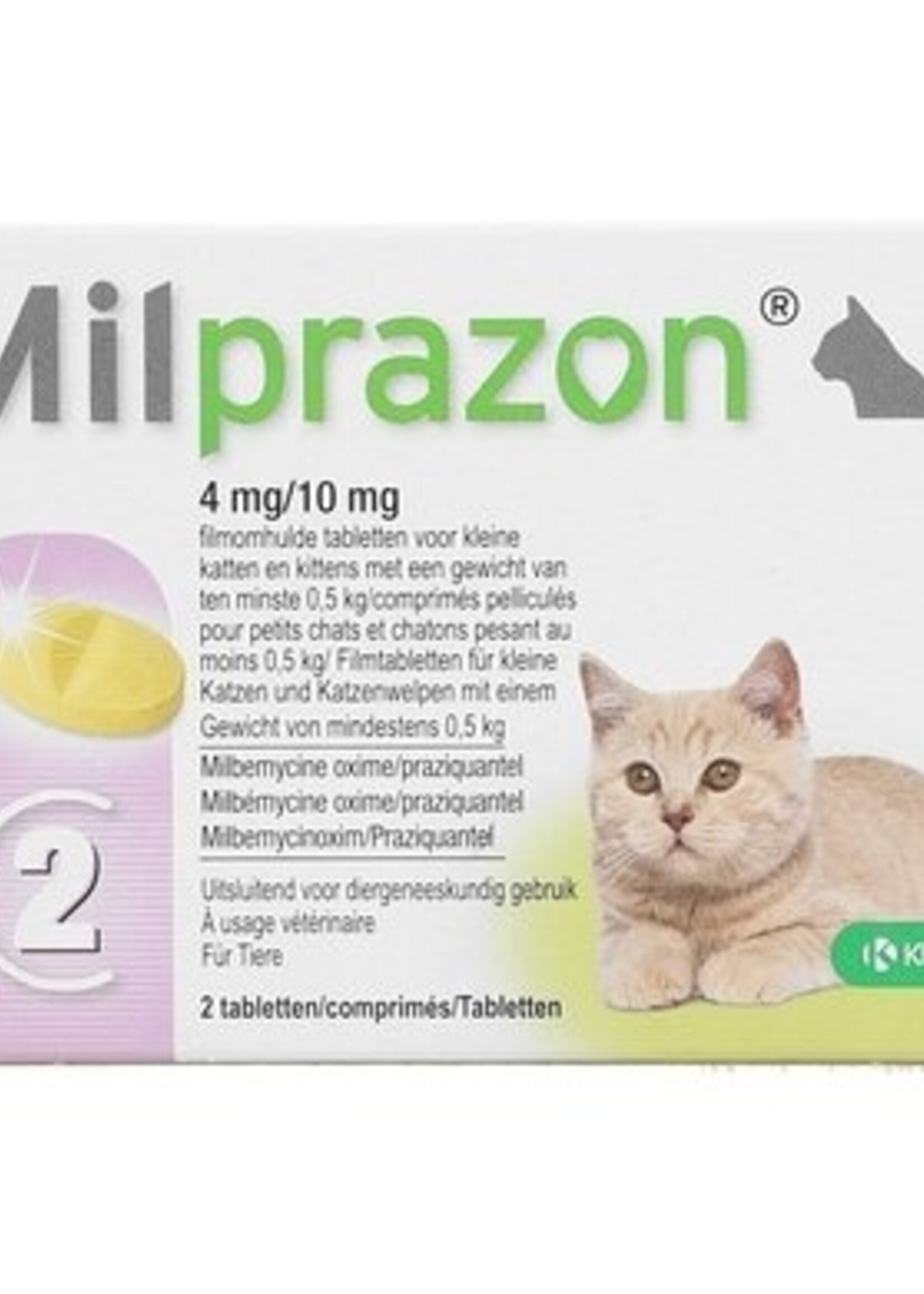 KRKA Milprazon Kat/Kitten 4mg/10mg