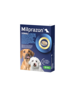 KRKA Milprazon Chewable Kleine Hond/Puppy 2,5mg/25mg chew