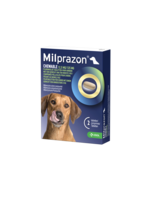 KRKA Milprazon Chewable Hond 12,5mg/125mg chew