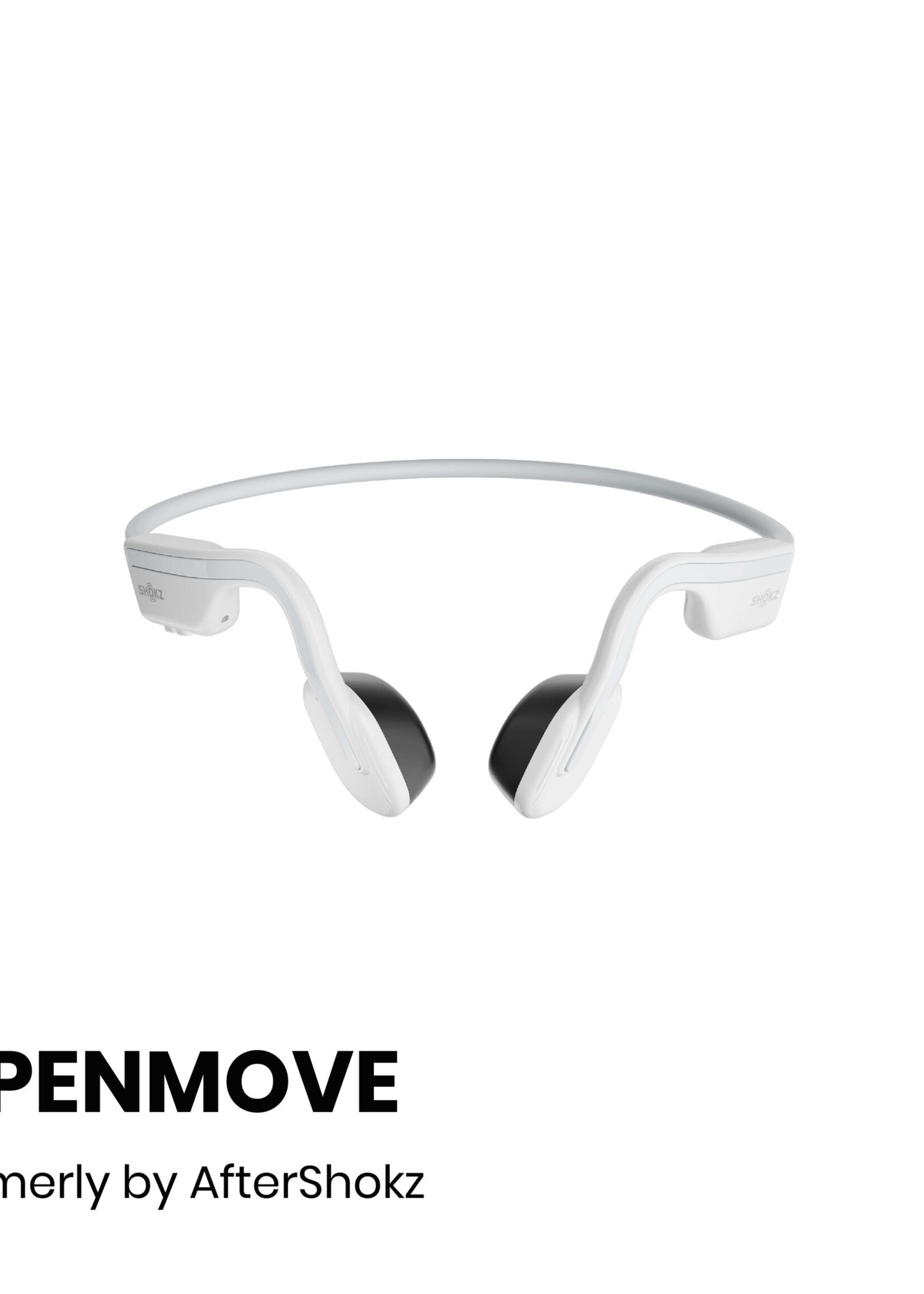 Shokz OpenMove Bone conduction hoofdtelefoon - White