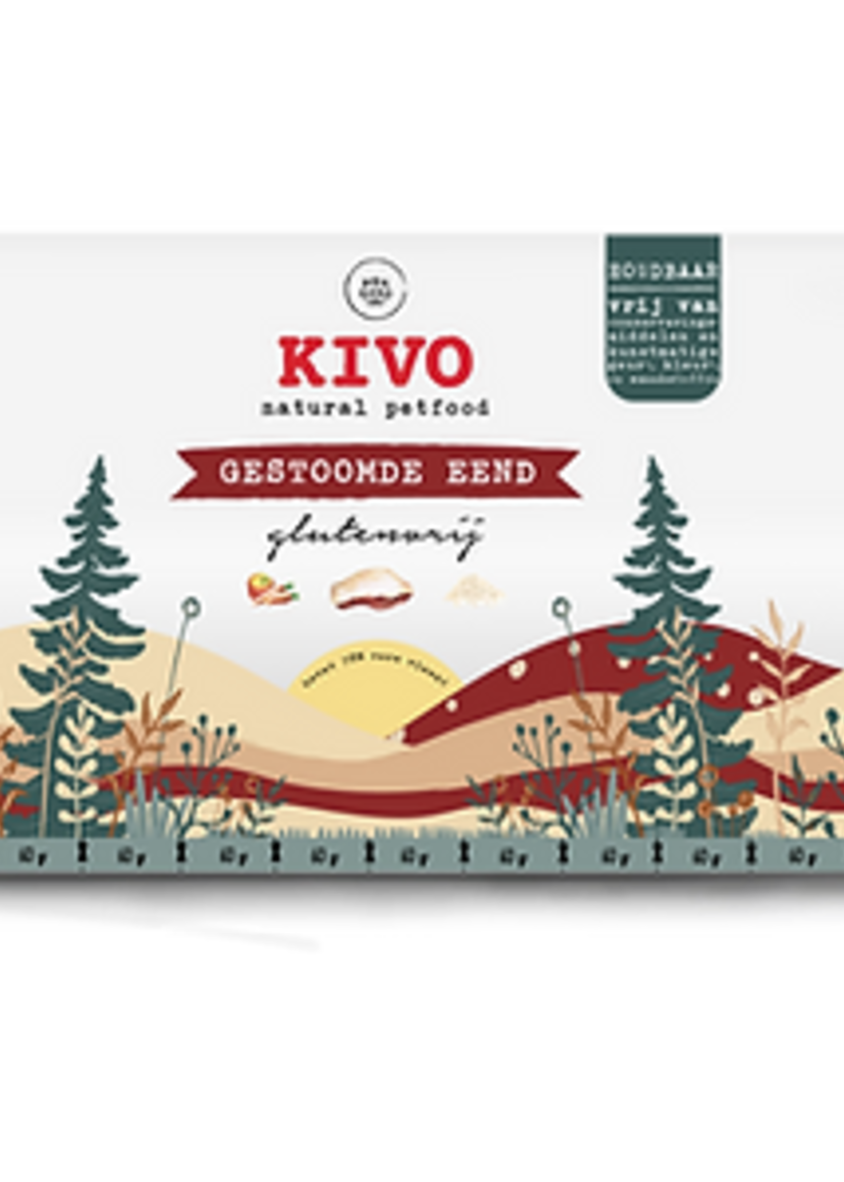Kivo Gestoomde eend