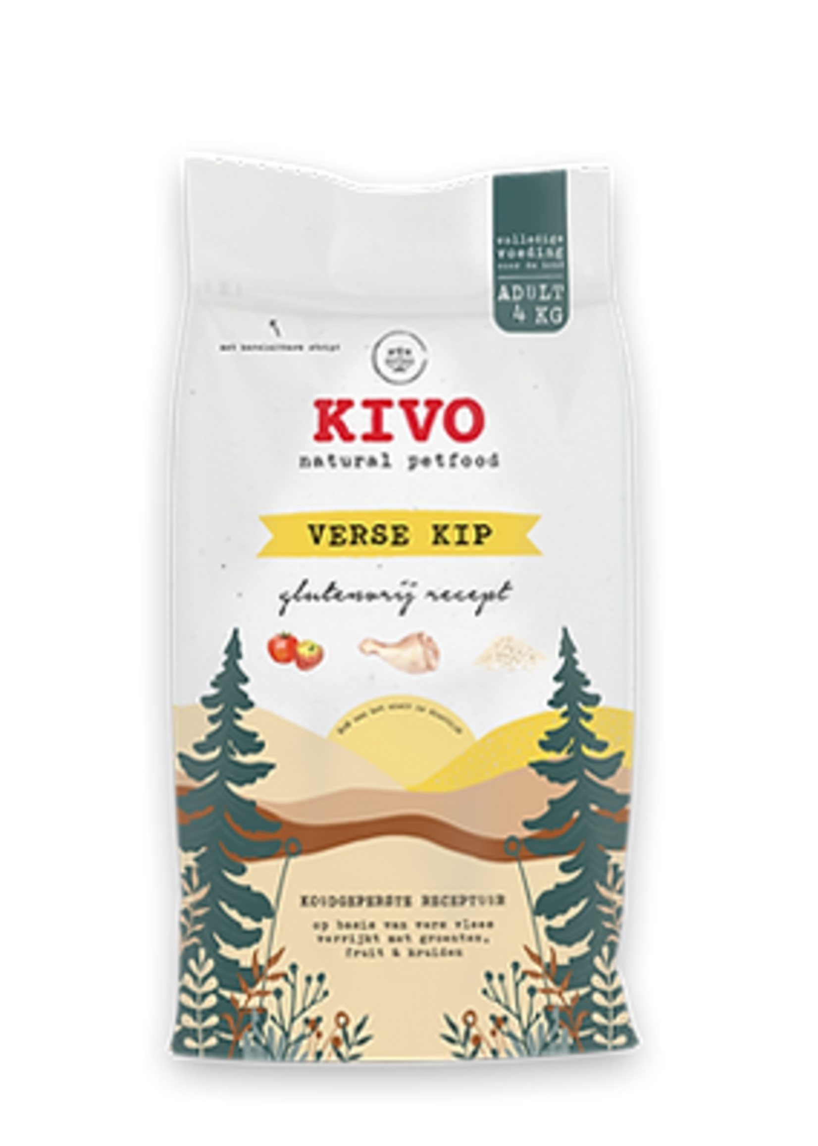Kivo Verse kip - glutenvrij 4 kilo