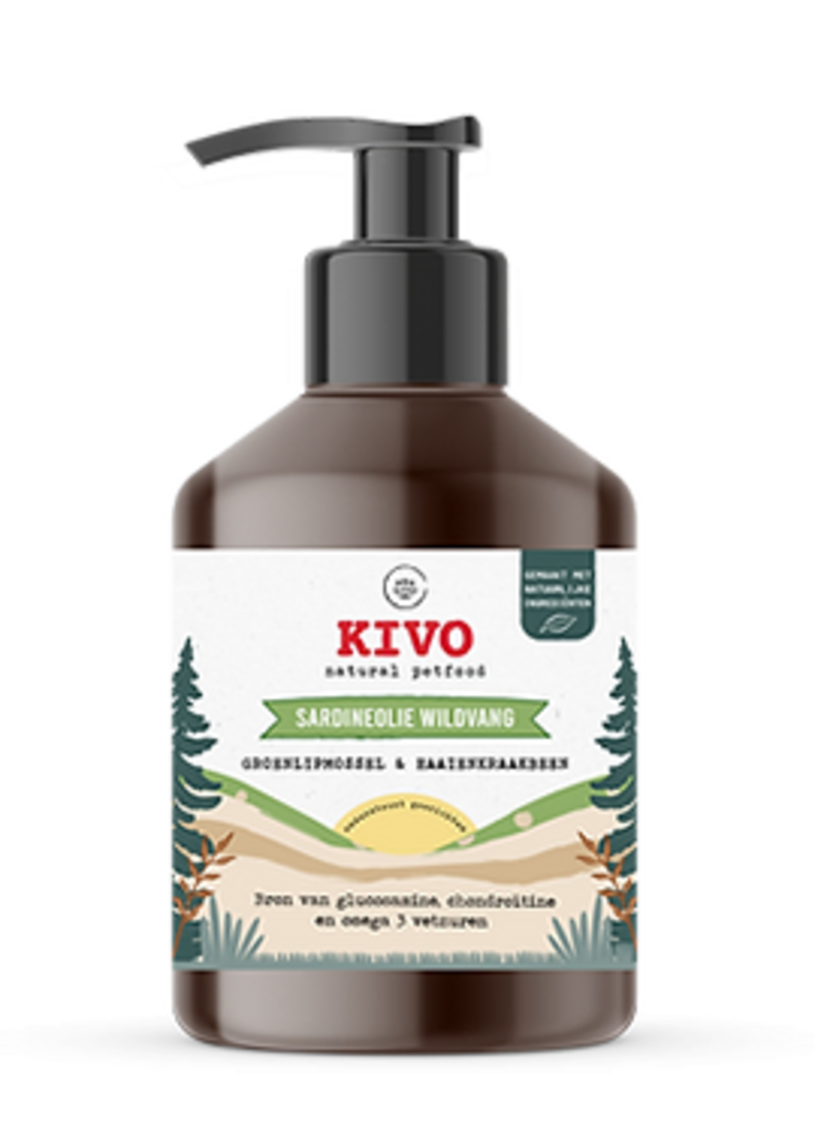 Kivo Sardineolie met Groenlipmossel & Haaienkraakbeen