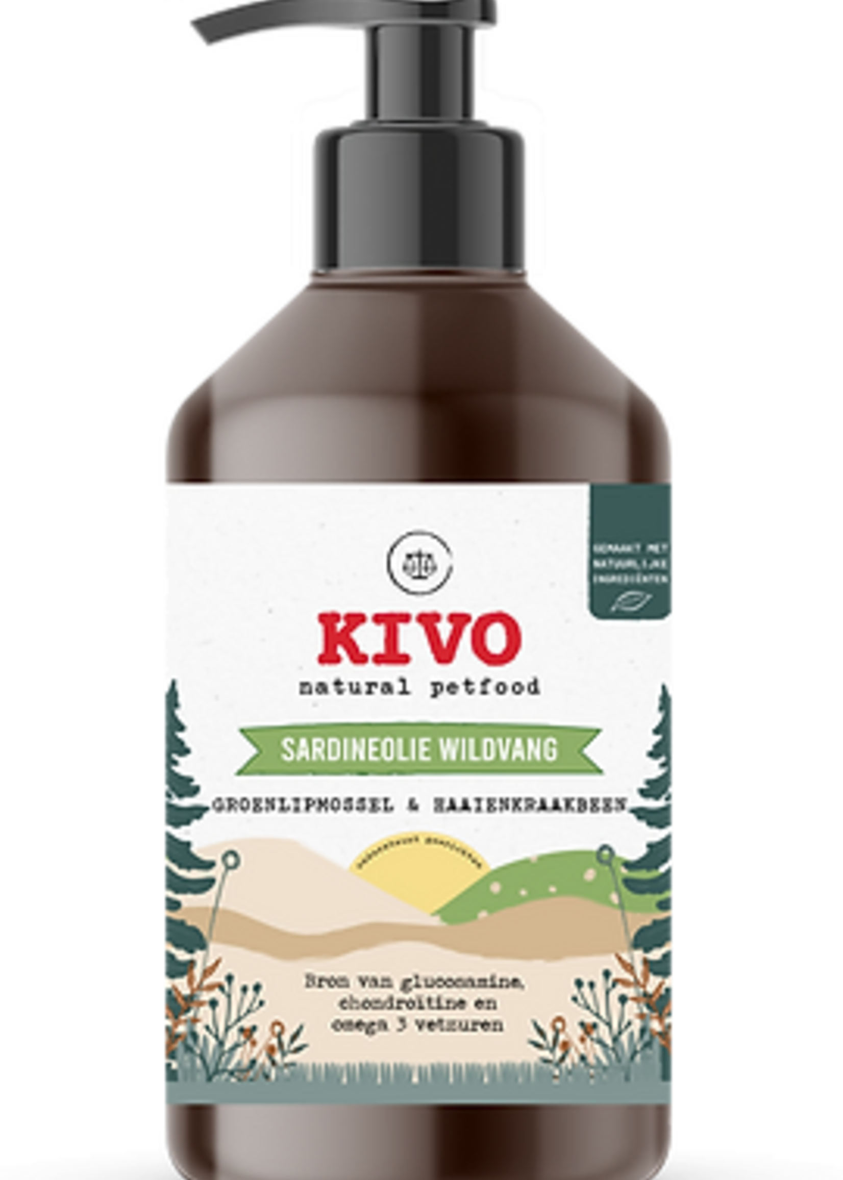 Kivo Sardineolie met Groenlipmossel & Haaienkraakbeen