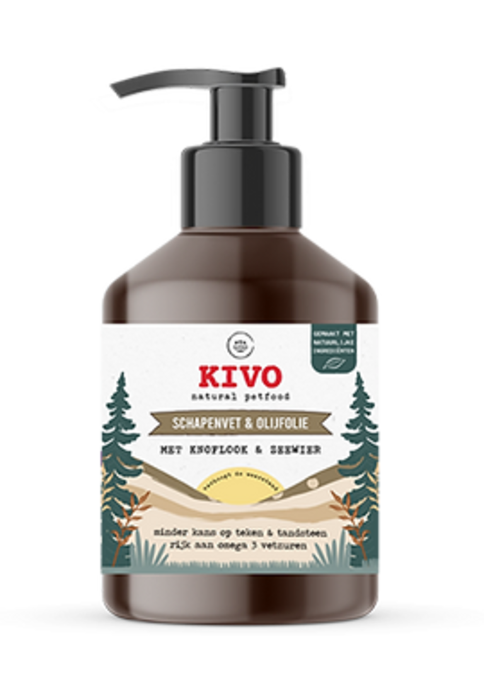 Kivo Schapenvet met Knoflook & Zeewier