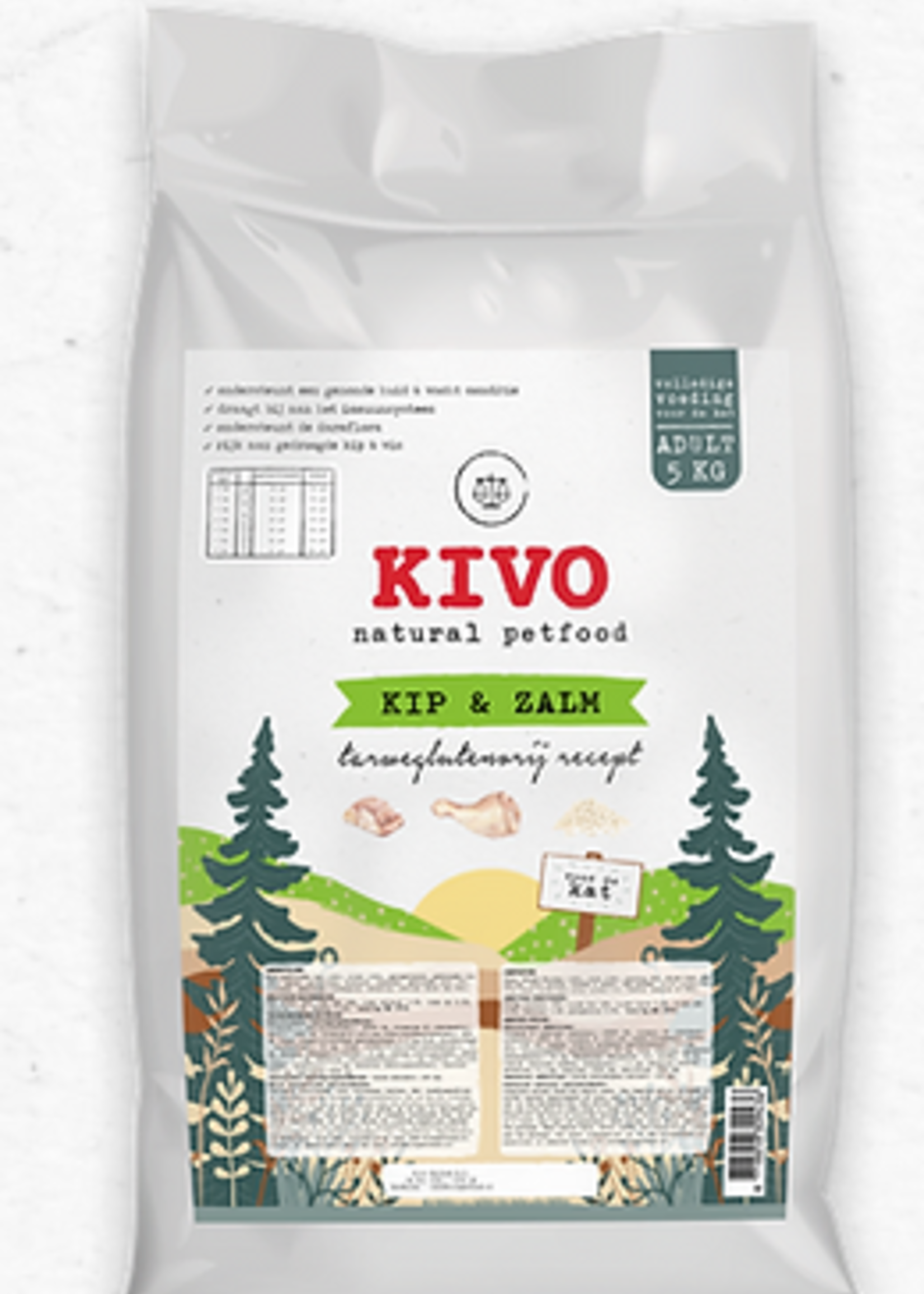 Kivo Kip & Zalm 5 kilo