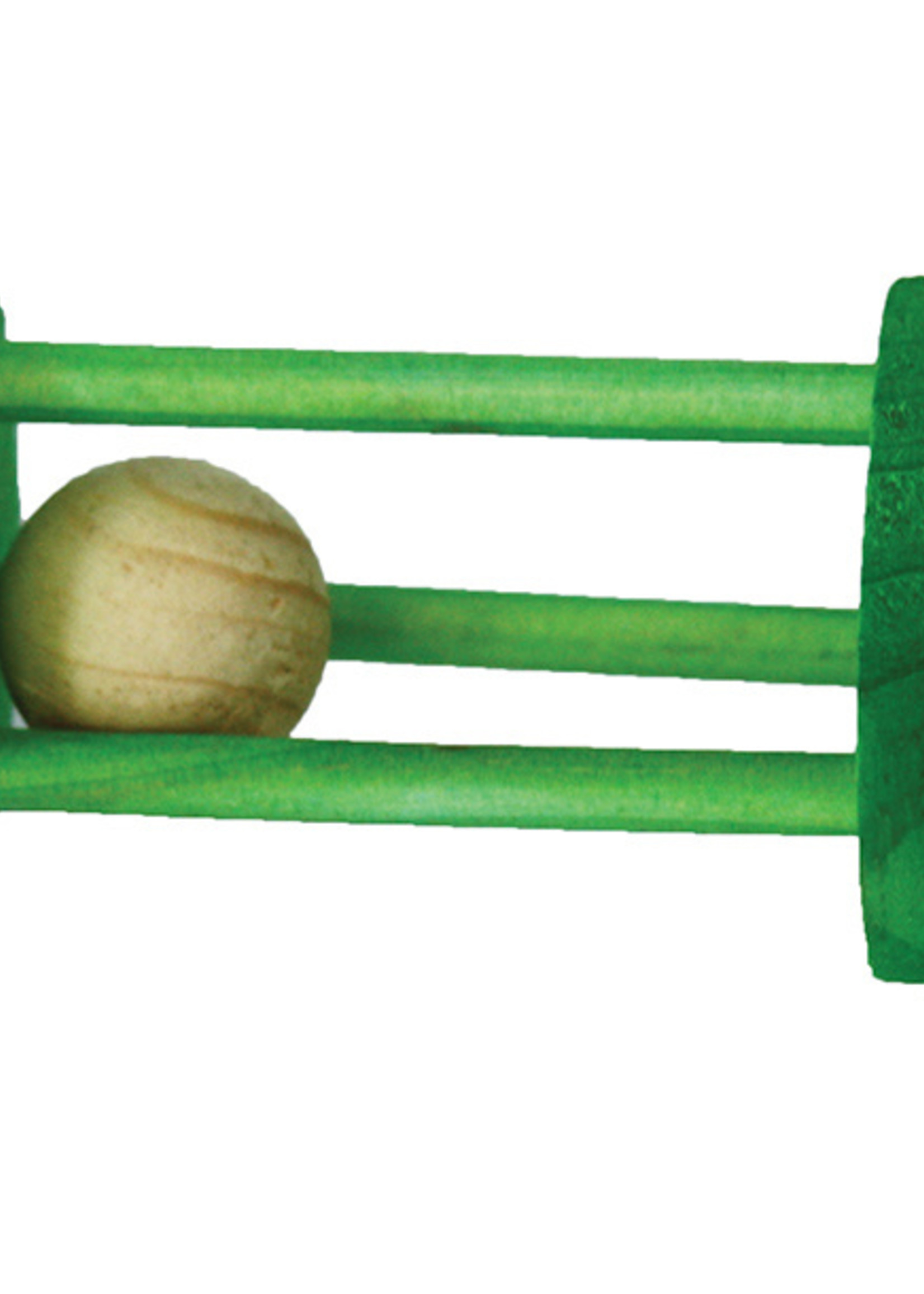 Happy Pet Wooden Rattler